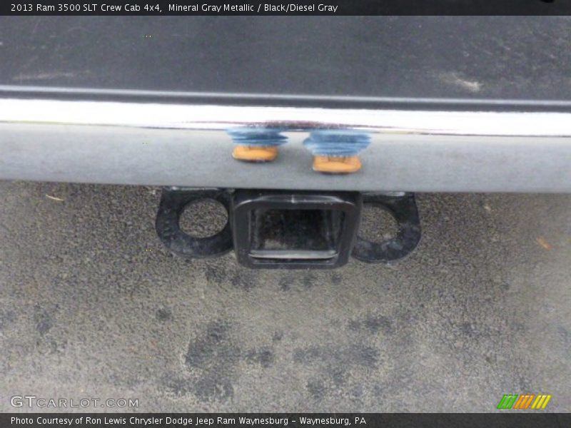 Mineral Gray Metallic / Black/Diesel Gray 2013 Ram 3500 SLT Crew Cab 4x4