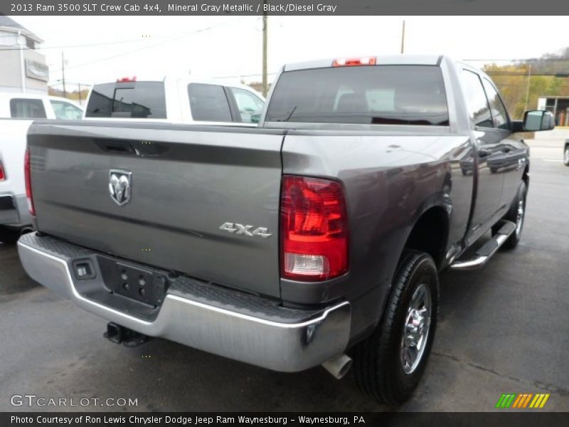 Mineral Gray Metallic / Black/Diesel Gray 2013 Ram 3500 SLT Crew Cab 4x4