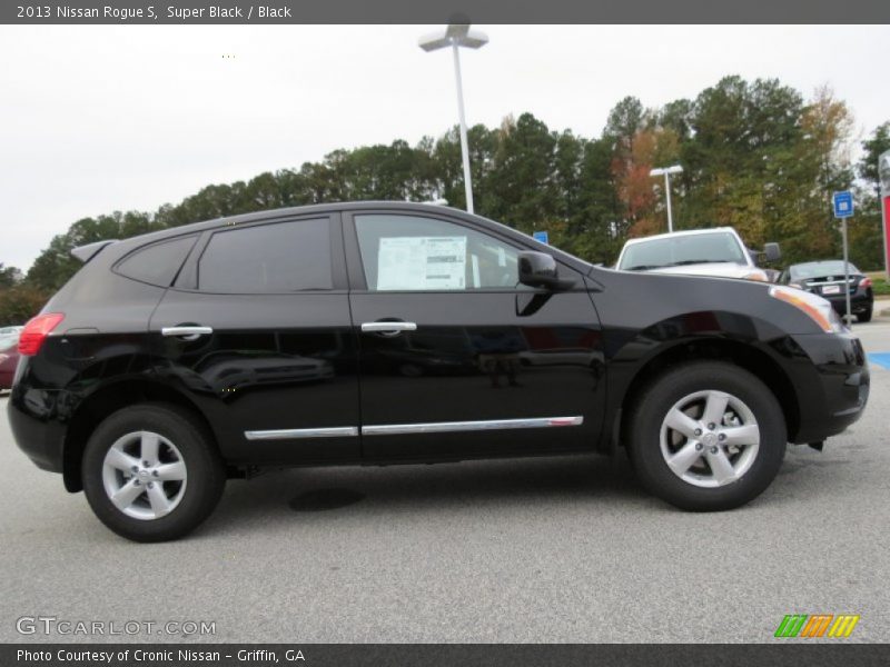 Super Black / Black 2013 Nissan Rogue S