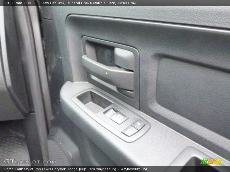 Mineral Gray Metallic / Black/Diesel Gray 2013 Ram 3500 SLT Crew Cab 4x4