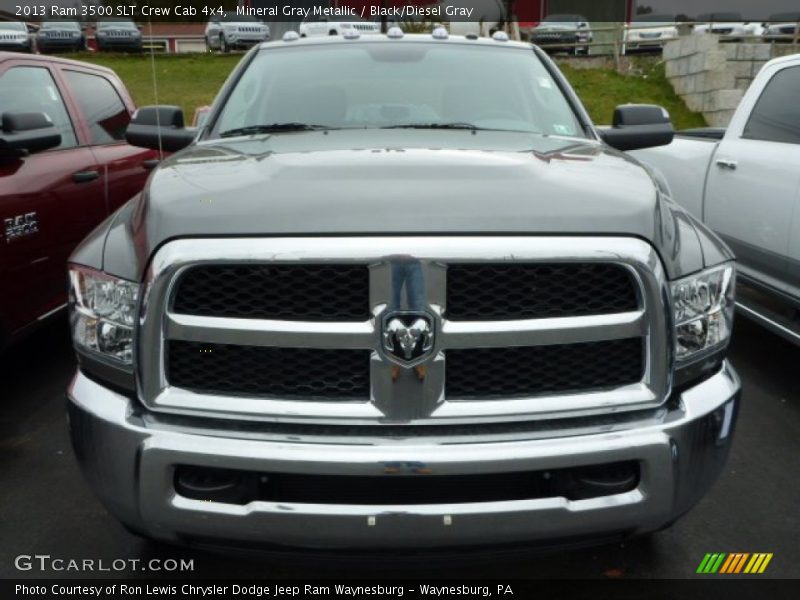  2013 3500 SLT Crew Cab 4x4 Mineral Gray Metallic
