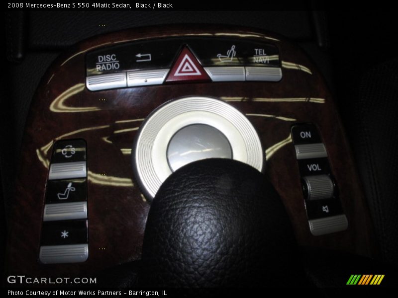 Black / Black 2008 Mercedes-Benz S 550 4Matic Sedan