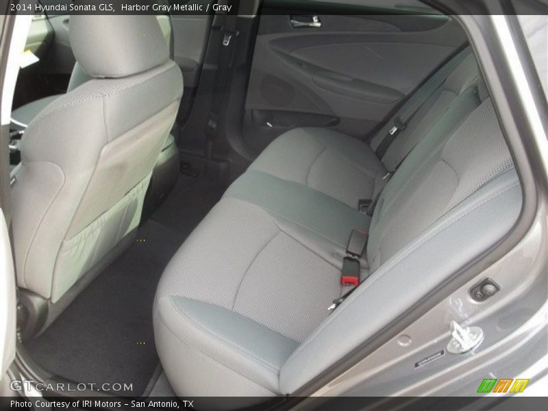 Harbor Gray Metallic / Gray 2014 Hyundai Sonata GLS