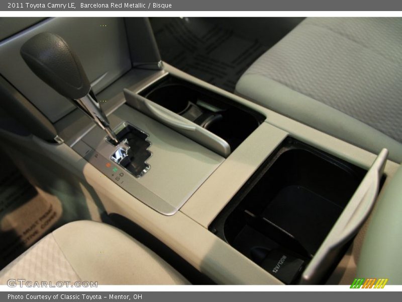 Barcelona Red Metallic / Bisque 2011 Toyota Camry LE