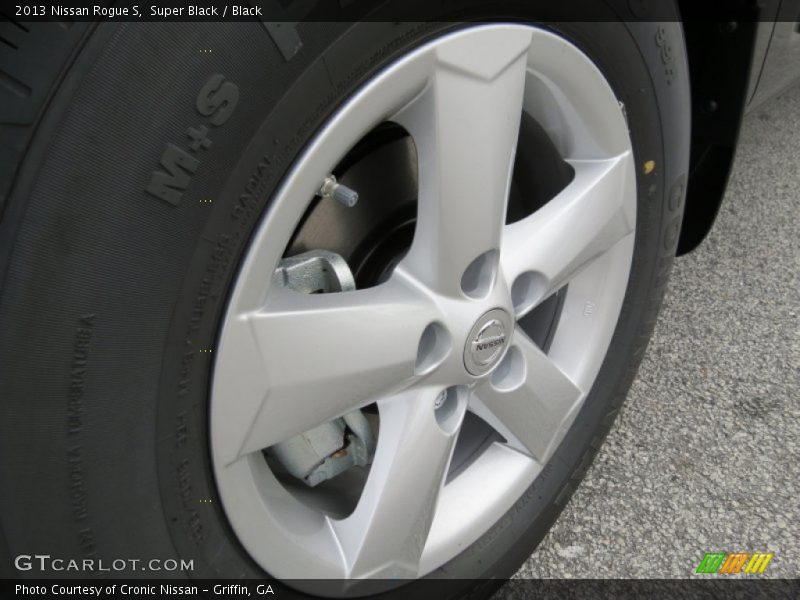 Super Black / Black 2013 Nissan Rogue S