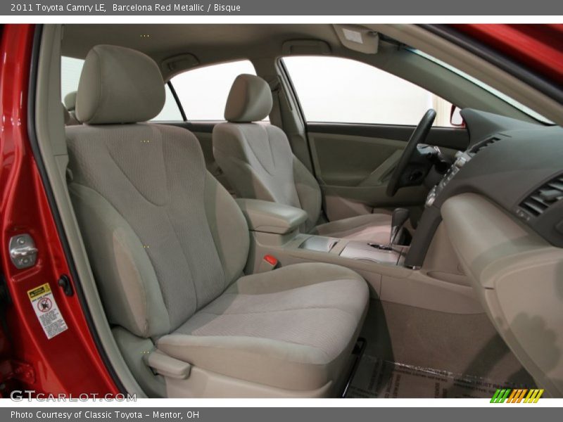 Barcelona Red Metallic / Bisque 2011 Toyota Camry LE