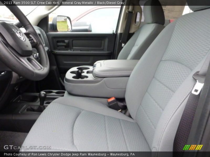 Front Seat of 2013 3500 SLT Crew Cab 4x4
