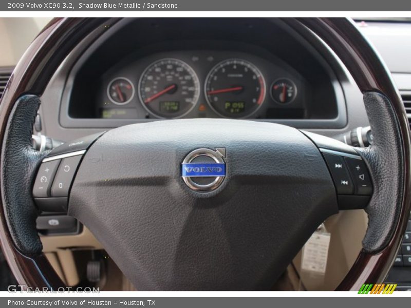 Shadow Blue Metallic / Sandstone 2009 Volvo XC90 3.2