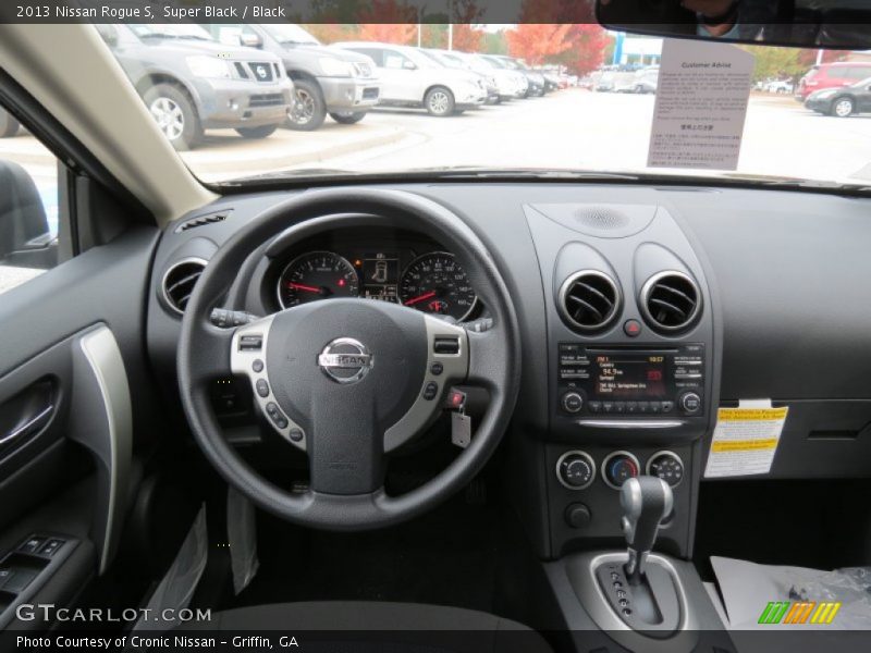Super Black / Black 2013 Nissan Rogue S