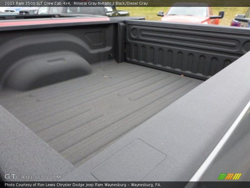 Mineral Gray Metallic / Black/Diesel Gray 2013 Ram 3500 SLT Crew Cab 4x4