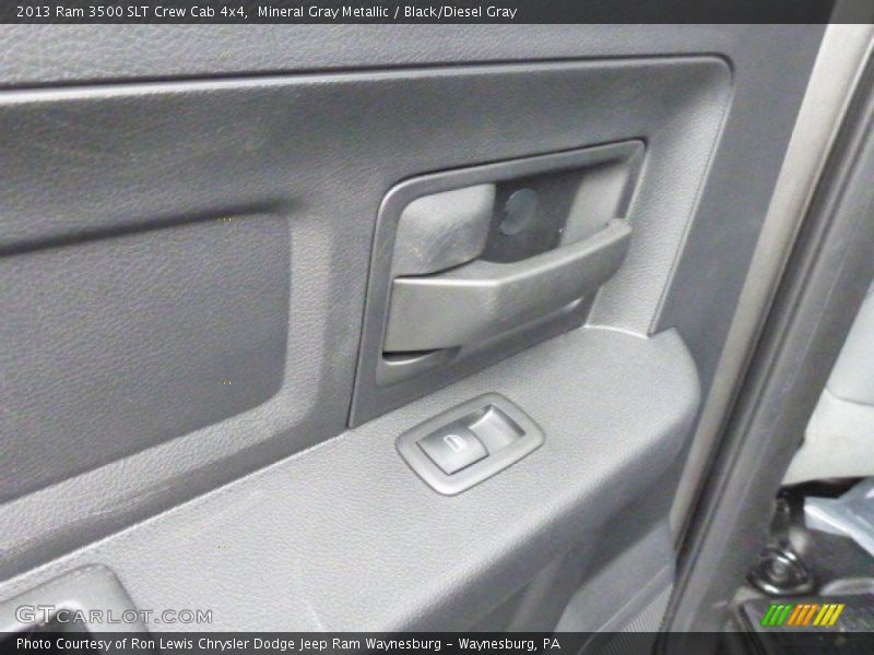 Mineral Gray Metallic / Black/Diesel Gray 2013 Ram 3500 SLT Crew Cab 4x4