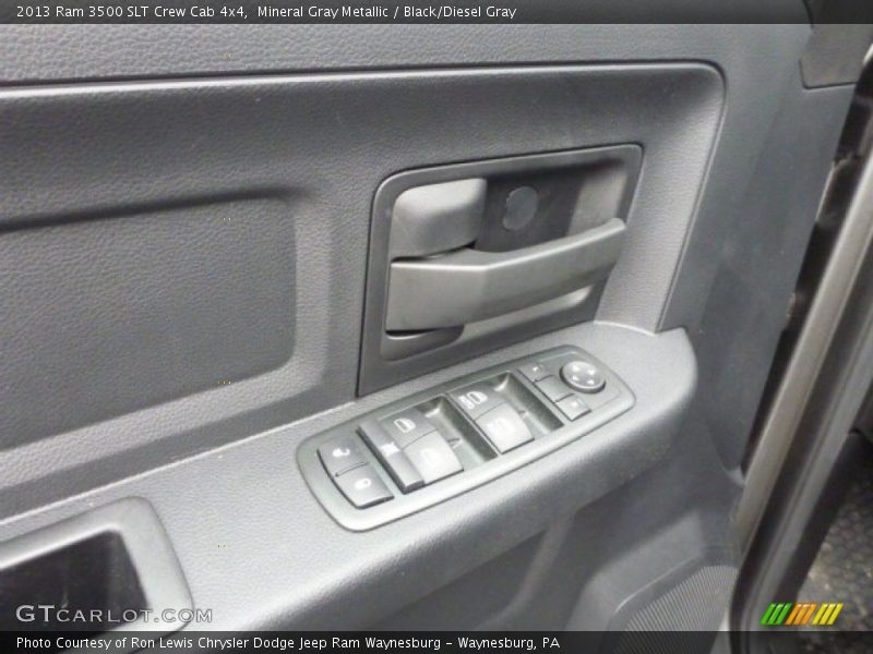 Mineral Gray Metallic / Black/Diesel Gray 2013 Ram 3500 SLT Crew Cab 4x4