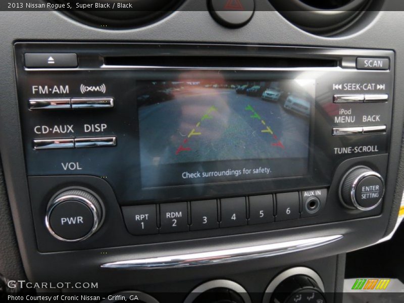Super Black / Black 2013 Nissan Rogue S