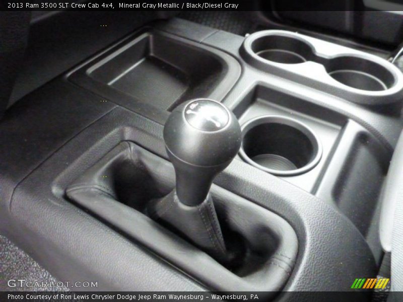 Mineral Gray Metallic / Black/Diesel Gray 2013 Ram 3500 SLT Crew Cab 4x4