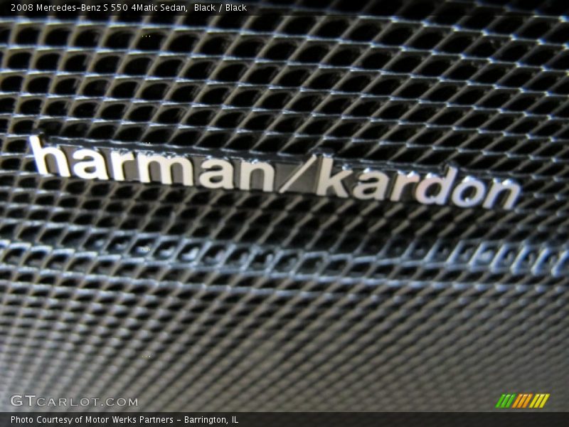 Black / Black 2008 Mercedes-Benz S 550 4Matic Sedan