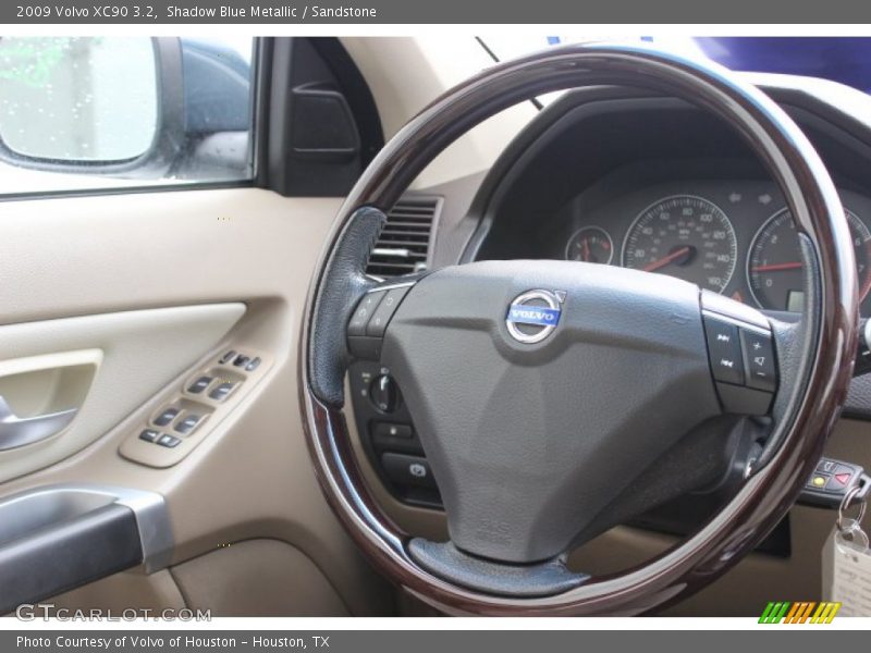 Shadow Blue Metallic / Sandstone 2009 Volvo XC90 3.2