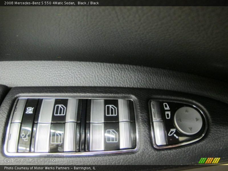 Black / Black 2008 Mercedes-Benz S 550 4Matic Sedan