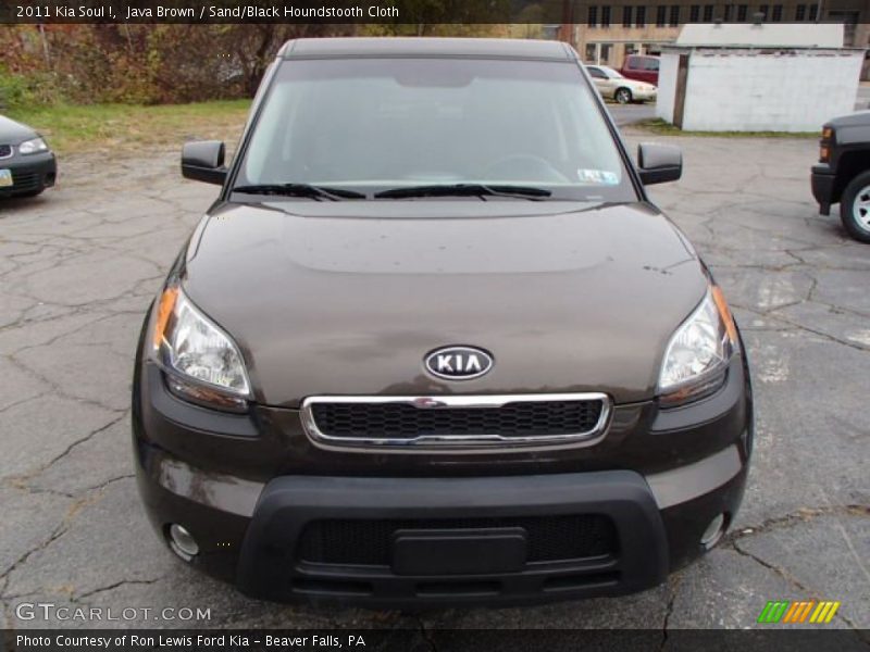 Java Brown / Sand/Black Houndstooth Cloth 2011 Kia Soul !