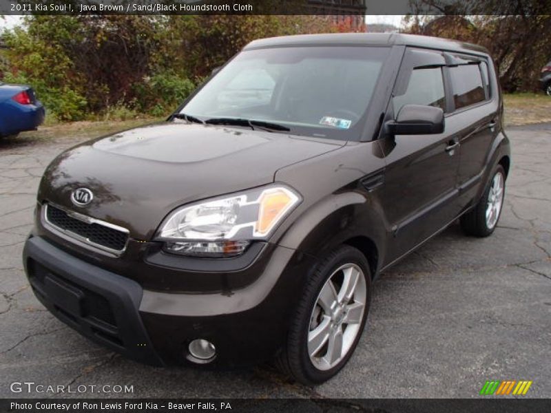 Java Brown / Sand/Black Houndstooth Cloth 2011 Kia Soul !