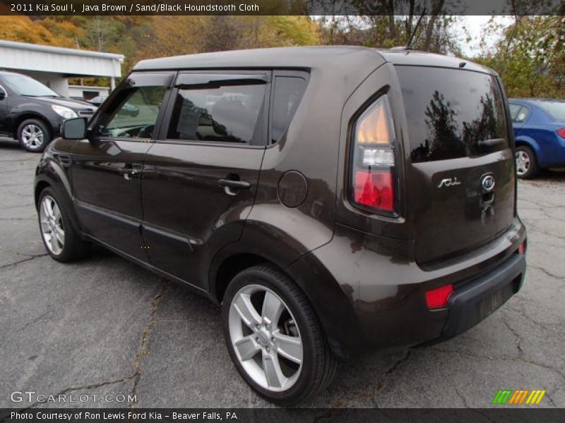 Java Brown / Sand/Black Houndstooth Cloth 2011 Kia Soul !