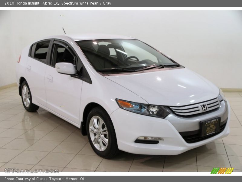 Spectrum White Pearl / Gray 2010 Honda Insight Hybrid EX