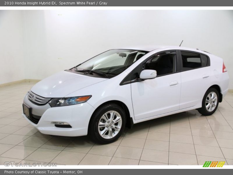 Spectrum White Pearl / Gray 2010 Honda Insight Hybrid EX