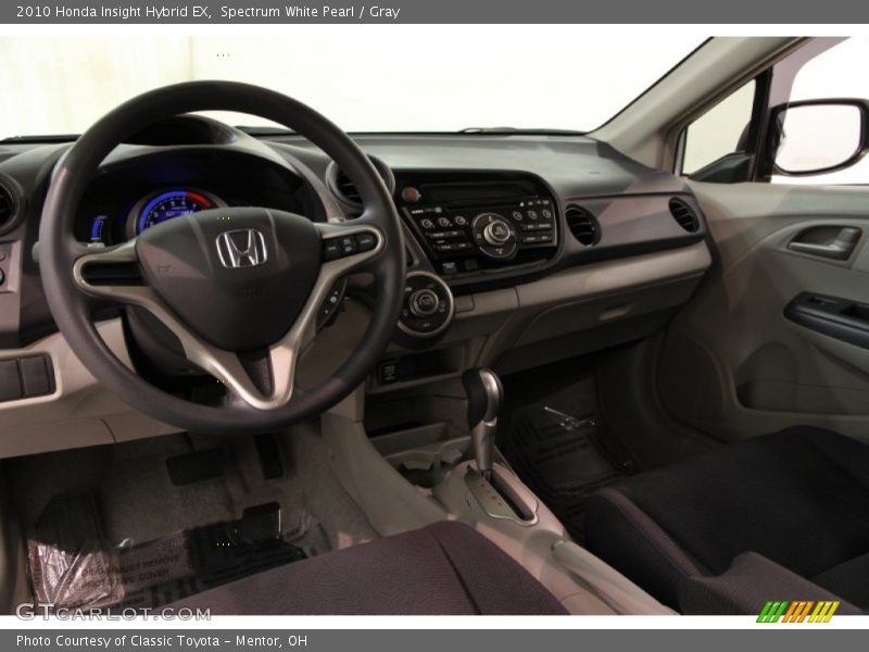 Spectrum White Pearl / Gray 2010 Honda Insight Hybrid EX