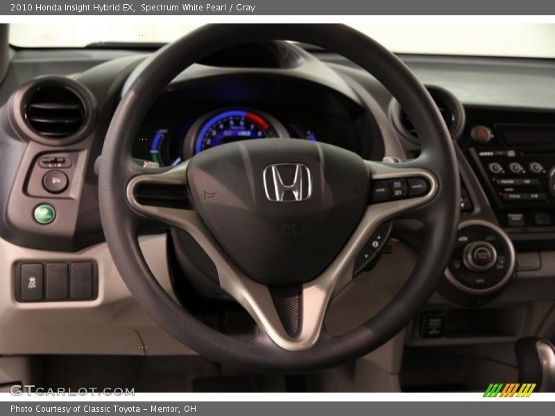 Spectrum White Pearl / Gray 2010 Honda Insight Hybrid EX