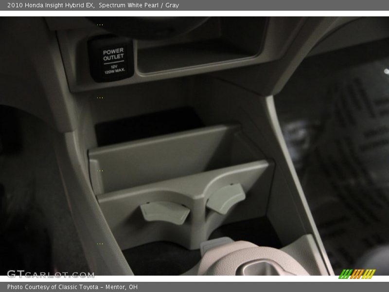 Spectrum White Pearl / Gray 2010 Honda Insight Hybrid EX