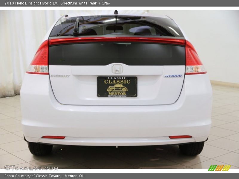 Spectrum White Pearl / Gray 2010 Honda Insight Hybrid EX