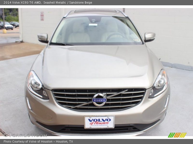 Seashell Metallic / Sandstone Beige 2014 Volvo XC60 T6 AWD