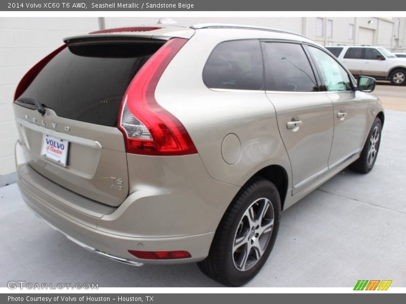 Seashell Metallic / Sandstone Beige 2014 Volvo XC60 T6 AWD