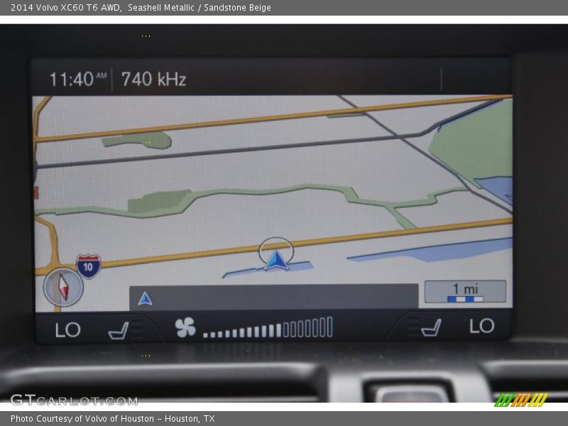 Navigation of 2014 XC60 T6 AWD