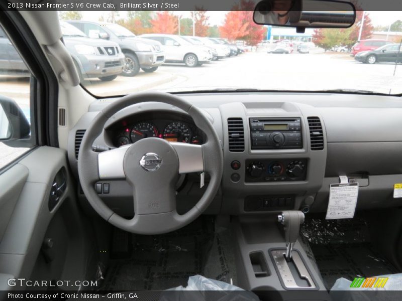 Brilliant Silver / Steel 2013 Nissan Frontier S V6 Crew Cab