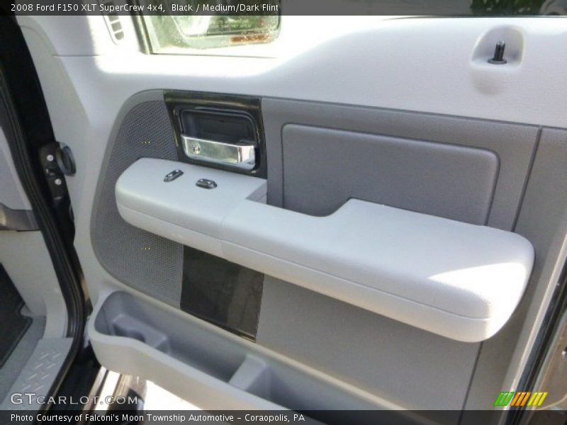 Black / Medium/Dark Flint 2008 Ford F150 XLT SuperCrew 4x4