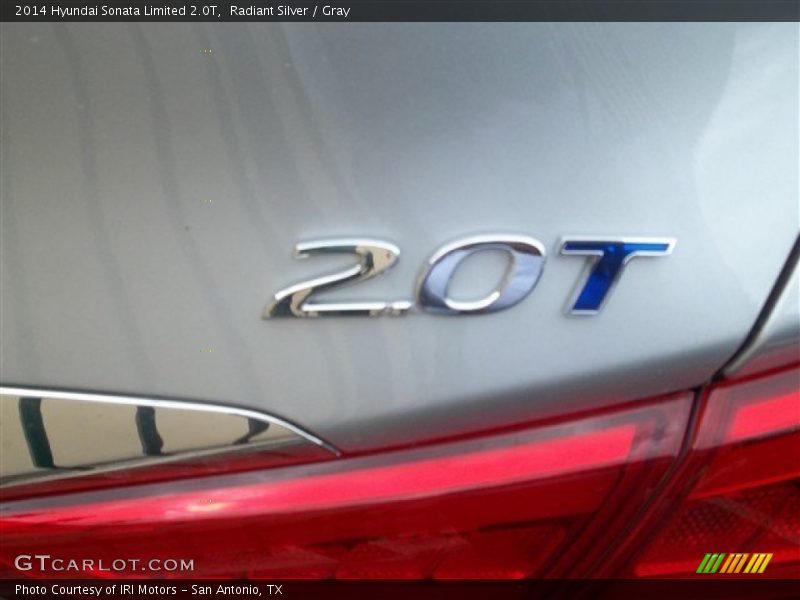 Radiant Silver / Gray 2014 Hyundai Sonata Limited 2.0T