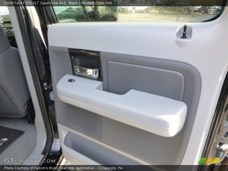 Black / Medium/Dark Flint 2008 Ford F150 XLT SuperCrew 4x4
