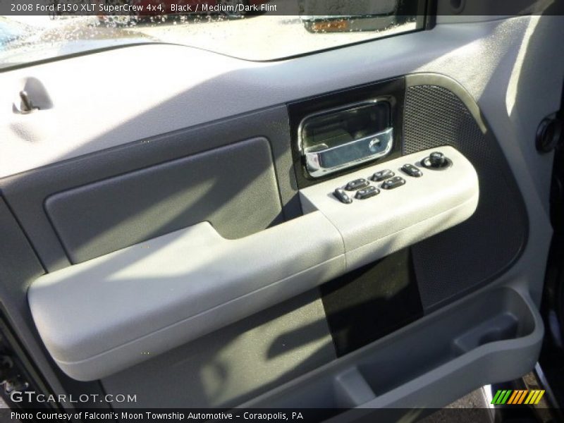 Black / Medium/Dark Flint 2008 Ford F150 XLT SuperCrew 4x4