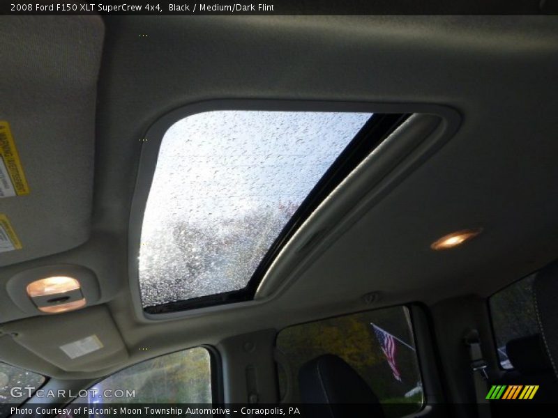 Black / Medium/Dark Flint 2008 Ford F150 XLT SuperCrew 4x4