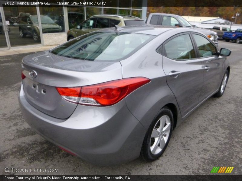 Titanium Gray Metallic / Gray 2012 Hyundai Elantra GLS
