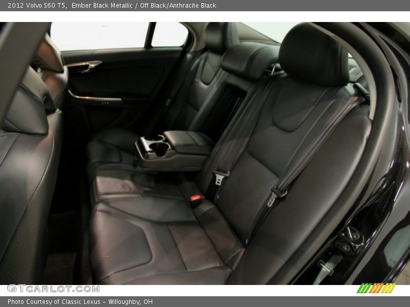 Ember Black Metallic / Off Black/Anthracite Black 2012 Volvo S60 T5