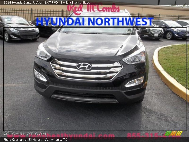 Twilight Black / Black 2014 Hyundai Santa Fe Sport 2.0T FWD