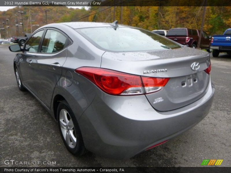 Titanium Gray Metallic / Gray 2012 Hyundai Elantra GLS