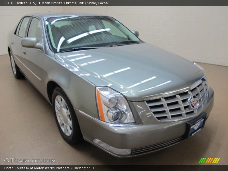 Tuscan Bronze ChromaFlair / Shale/Cocoa 2010 Cadillac DTS