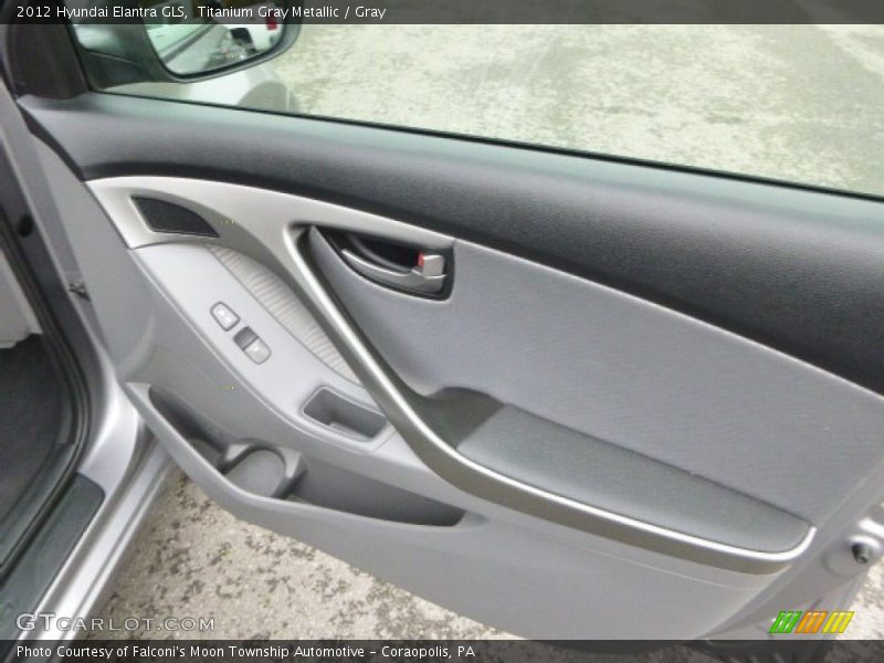 Titanium Gray Metallic / Gray 2012 Hyundai Elantra GLS