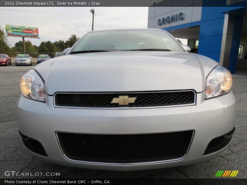 Silver Ice Metallic / Gray 2012 Chevrolet Impala LTZ