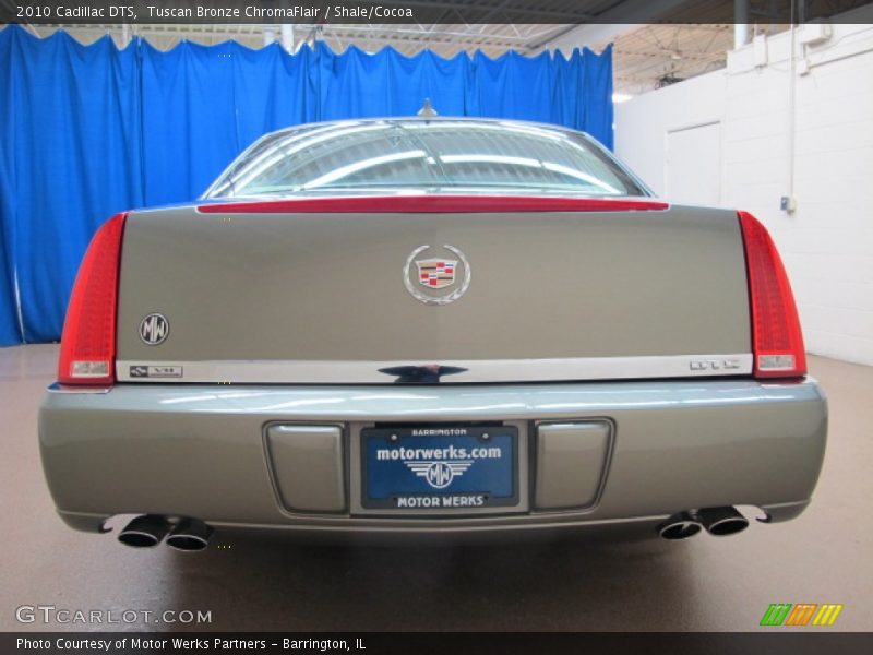 Tuscan Bronze ChromaFlair / Shale/Cocoa 2010 Cadillac DTS