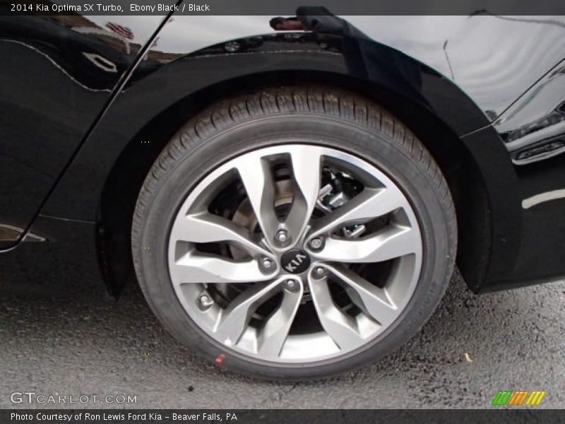Ebony Black / Black 2014 Kia Optima SX Turbo