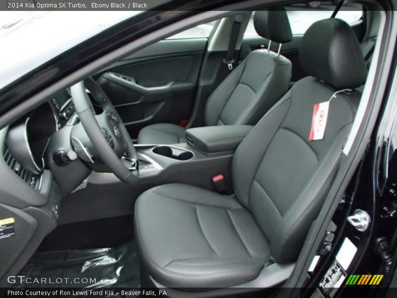 Ebony Black / Black 2014 Kia Optima SX Turbo