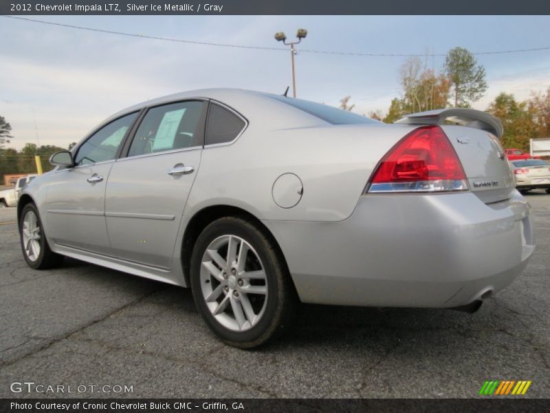 Silver Ice Metallic / Gray 2012 Chevrolet Impala LTZ